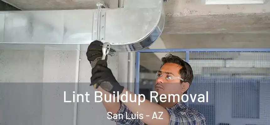 Lint Buildup Removal San Luis - AZ